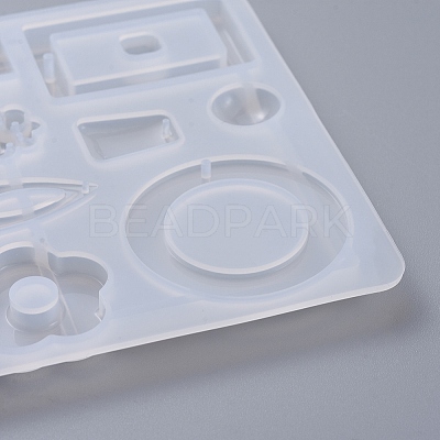 DIY Dangle Earring Accessories Silicone Molds DIY-D049-15-1