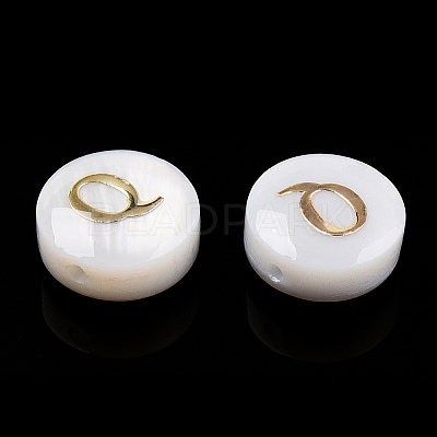 Natural Freshwater Shell Beads SHEL-N036-01Q-1