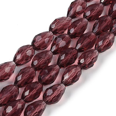 Transparent Glass Beads Strands EGLA-N013-T4mm-D03-1