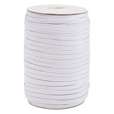 1/8 inch Flat Braided Elastic Rope Cord EC-R030-3mm-01-1
