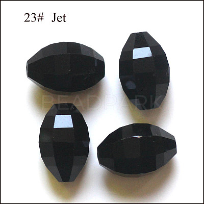 Imitation Austrian Crystal Beads SWAR-F056-11x8mm-23-1