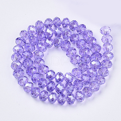 Baking Paint Glass Beads Strands EGLA-Q120-A-A01-1