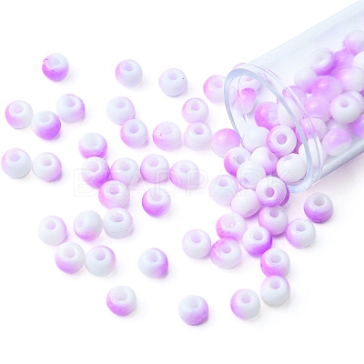 6/0 Opaque Glass Seed Beads SEED-YW0002-13C-1