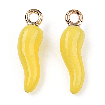 Alloy Enamel Pendants ENAM-N054-70E-1