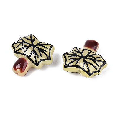 Handmade Lampwork Enamel Beads LAMP-T023-21B-1