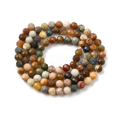Natural Agate Beads Strands X-G-G991-A03-A-01A-1