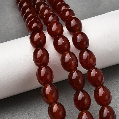 Natural Carnelian Beads Strands G-F801-F01-03-1