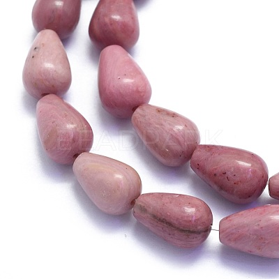 Natural Rhodonite Beads Strands G-K310-G02-1