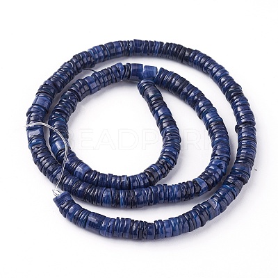 Shell Beads Strands X-SSHEL-E571-49F-1