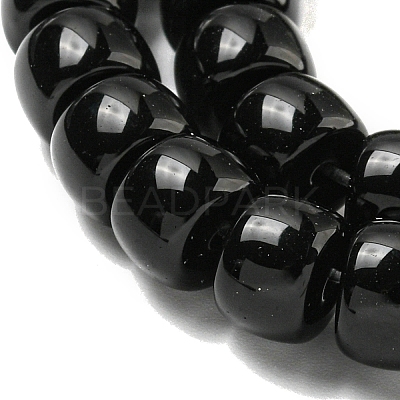 Opaque Glass Beads Strands GLAA-NH0002-B02-1