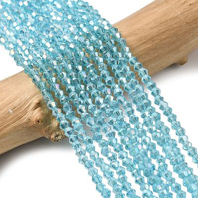 Glass Beads Strands EGLA-S056-2mm-03-1
