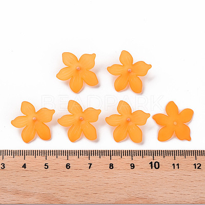 Frosted Acrylic Bead Caps MACR-S371-05A-724-1