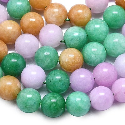 Natural Malaysia Jade Beads Strands G-L645-A01-10mm-34-1