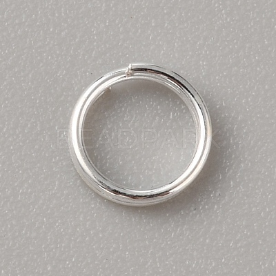 925 Sterling Silver Split Rings STER-WH0011-28S-01-1