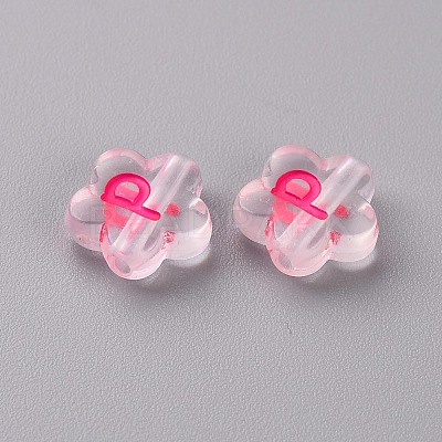 Transparent Clear Acrylic Beads X-MACR-N008-49-1