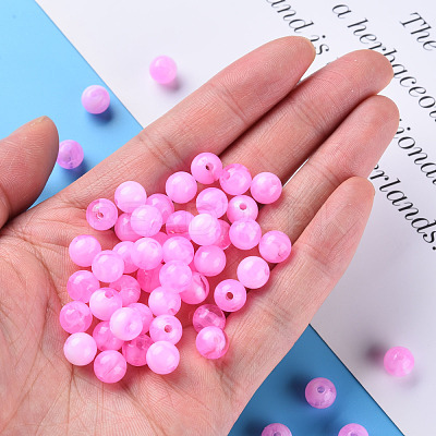 Acrylic Beads MACR-S375-001B-03-1