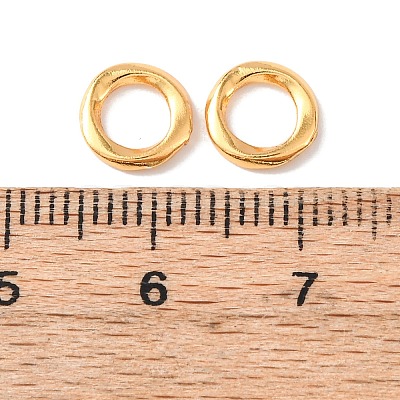 Brass Linking Rings KK-C157-06E-G-1