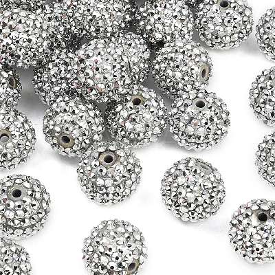 Resin Rhinestone Beads RESI-S315-18x20-15-1
