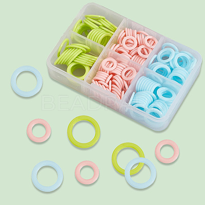 Plastic Round Rings FIND-CP0003-12B-1