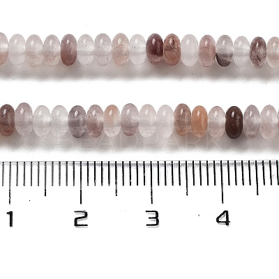 Natural Violet Strawberry Quartz Beads Strands G-K343-C19-01-1