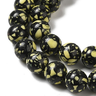 Synthetic Gemstone Dyed Beads Strands G-P507-03B-04-1