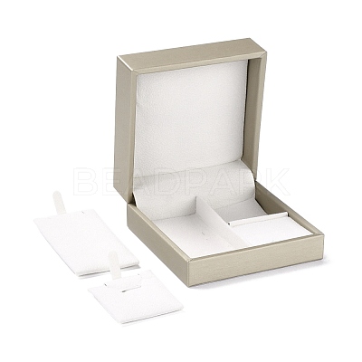 PU Leather Jewelry Box CON-C012-05B-1