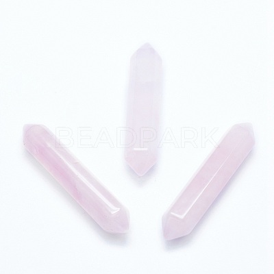 Natural Rose Quartz No Hole Healing Stones G-G760-J11-1