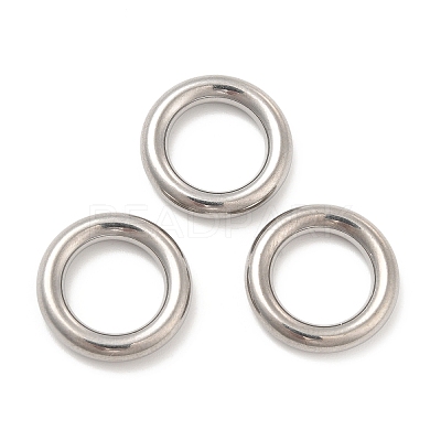 Non-Tarnish 304 Stainless Steel Linking Rings X-STAS-D246-01A-05P-1