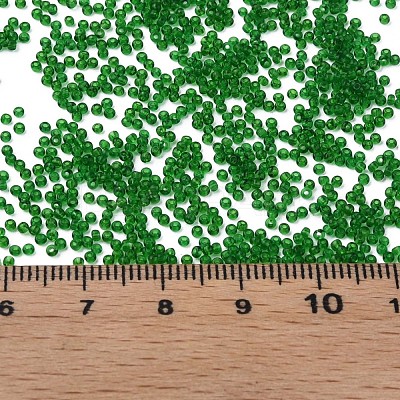 15/0 Transparent Czech Glass Seed Beads SEED-N004-004-23-1