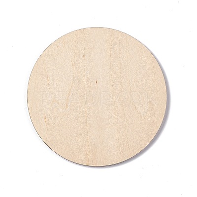 Wooden Carved Cup Mats AJEW-P103-01C-1