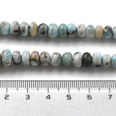 Natural Larimar Beads Strands G-Q024-E03-01-1