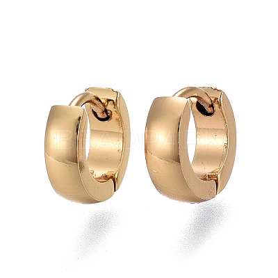304 Stainless Steel Huggie Hoop Earrings EJEW-L252-043C-G-1