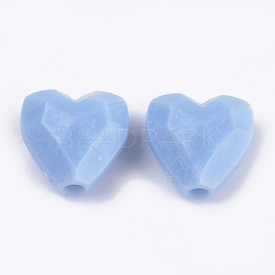 Opaque Acrylic Beads X-MACR-S296-77-1
