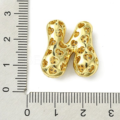 Rack Plating Brass Cubic Zirconia Pendants KK-S378-02G-N-1