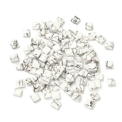 2-Hole Glass Seed Beads SEED-S023-26C-13-1