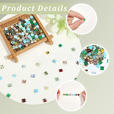 180Pcs 10 Styles Electroplate Glass Seed Beads SEED-PA0001-33-1
