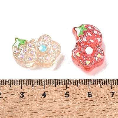 Plastic Enamel Beads KY-F025-04-1