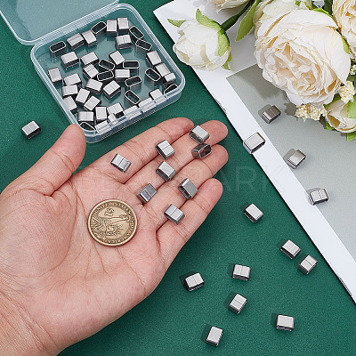 60Pcs 201 Stainless Steel Slide Charms STAS-ME0002-75-1