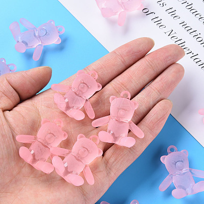 Frosted Acrylic Pendants MACR-S373-60K-02-1