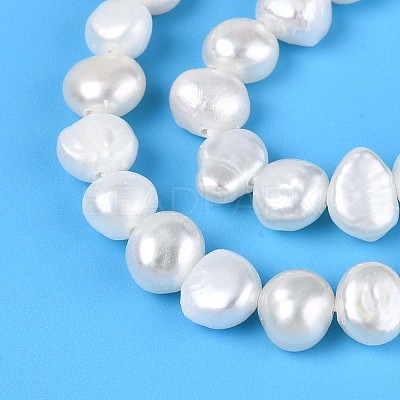 Natural Cultured Freshwater Pearl Beads Strands PEAR-T006-18D-1