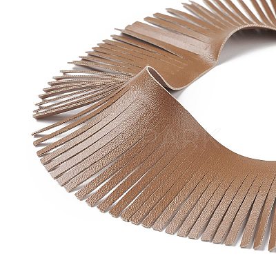 Imitation Leather Tassel Ribbons OCOR-XCP0001-48-1