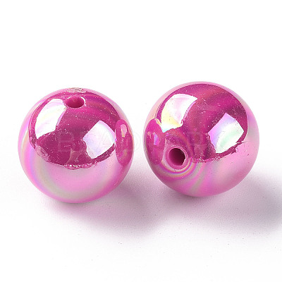 Opaque Acrylic Beads X-MACR-S370-D20mm-A13-1