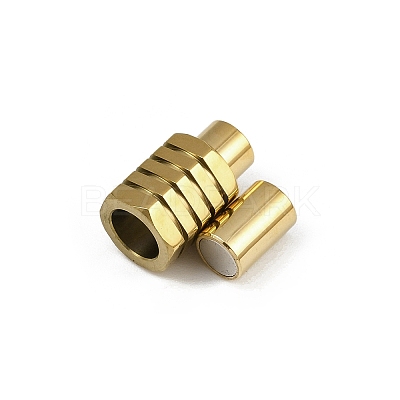 304 Stainless Steel Magnetic Clasps Hand Polished STAS-C127-18D-G-1