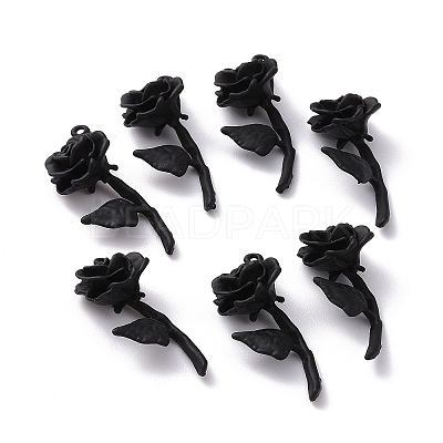 Spray Painted Alloy Pendants LS-FIND-G030-06-1