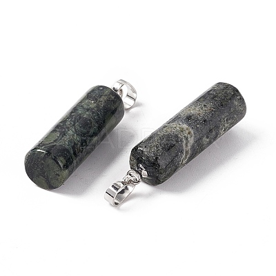 Natural Kambaba Jasper Pendants G-E135-02P-09-1