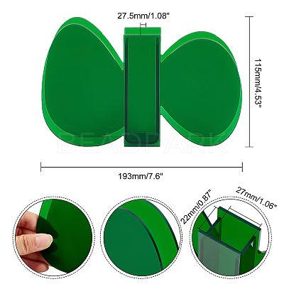 Flower Shape Plastic Vase DIY-WH0227-16-1