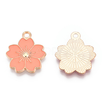 Alloy Enamel Pendants ENAM-S121-115I-1
