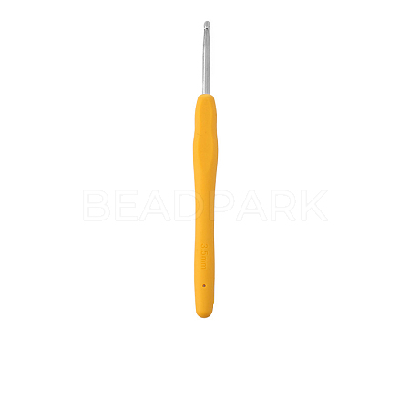 TPR Handle Aluminum Crochet Hook Needles TOOL-K016-05D-1