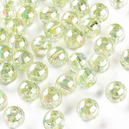 Transparent Acrylic Beads MACR-S370-B8mm-728-1