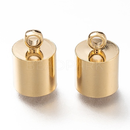 Brass Cord Ends KK-H759-41J-G-1